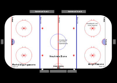 Hier sehen wir erst einmal das ganz normale Eishockeyfeld. Dieses werdet ihr brauchen um bei vielen Themen mitreden zukönnen. Hier sehen wir erst einmal das ganz normale Eishockeyfeld. Dieses werdet ihr brauchen um bei vielen Themen mitreden zukönnen.